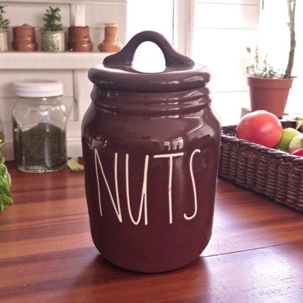 🆕 Rae Dunn Nuts Canister